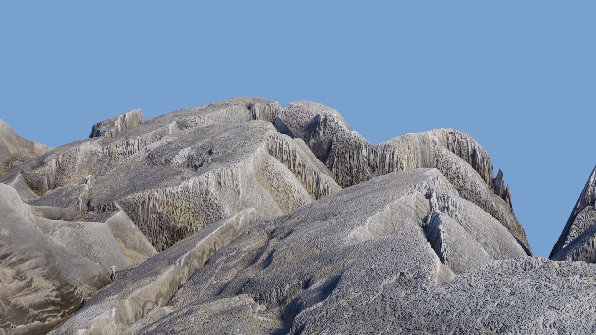 Rock Cliff Mountains 3D model_21