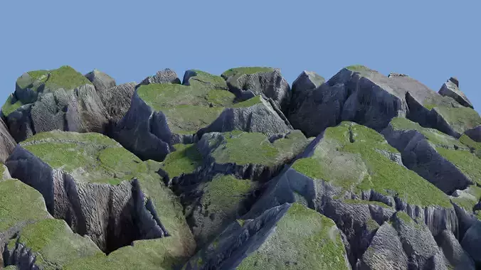 Rock Cliff Mountains