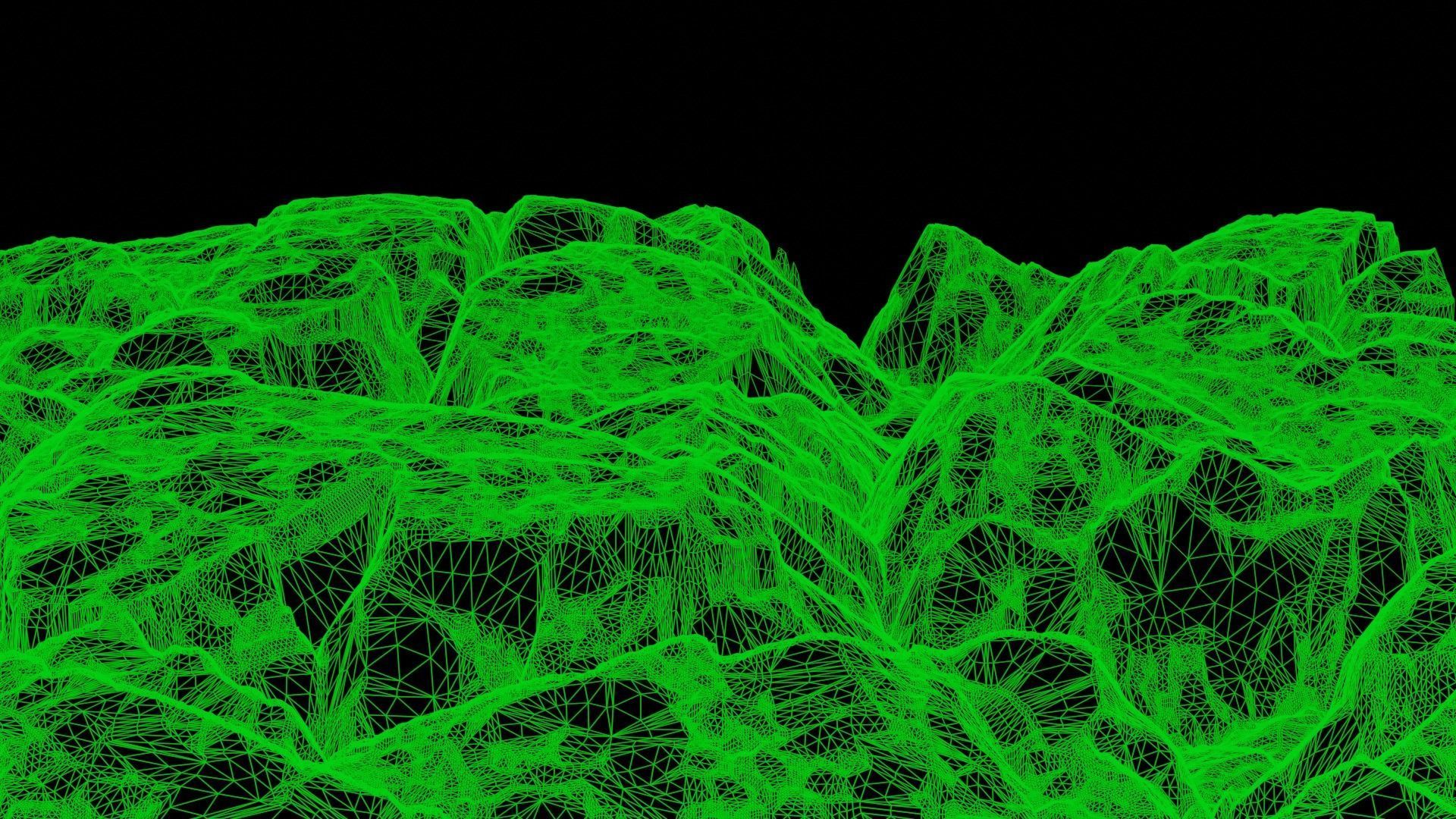 Rock Cliff Mountains 3D model_26