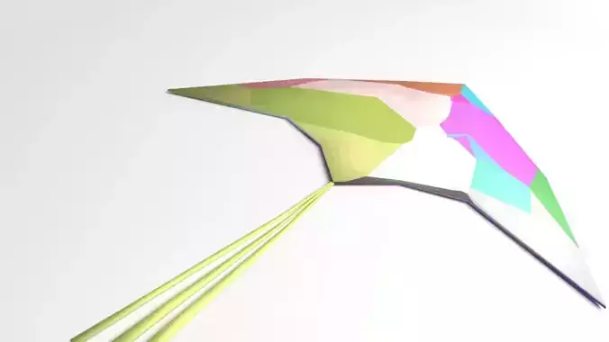 Arrow Kite 3D model
