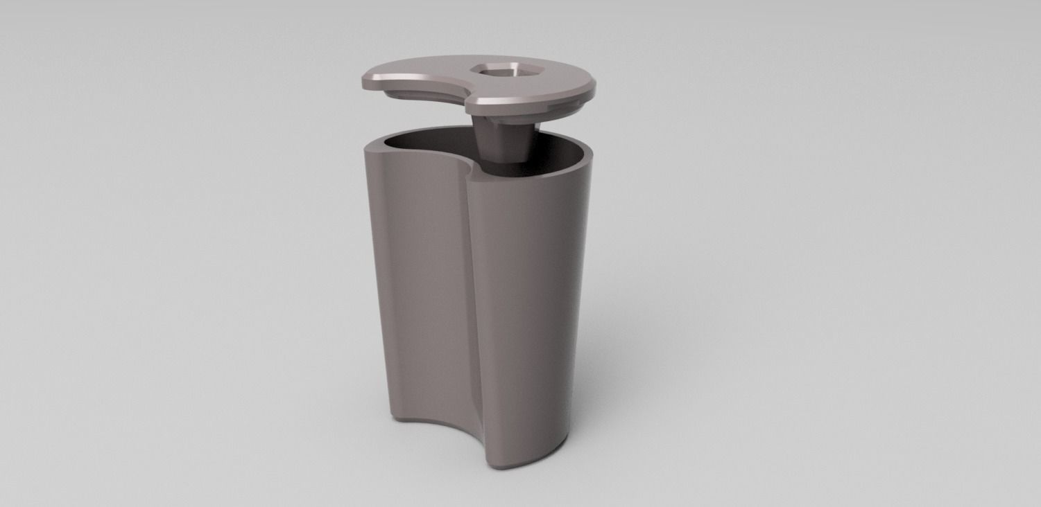 IQOS Ashtray SKODA OCTAVIA 2 3D print model_1