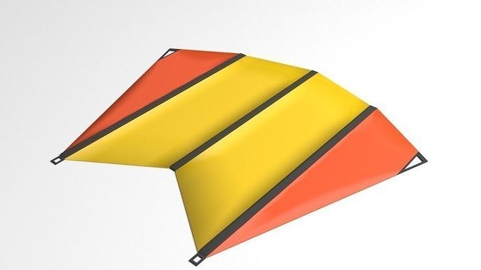 Swallow Kite 3D model