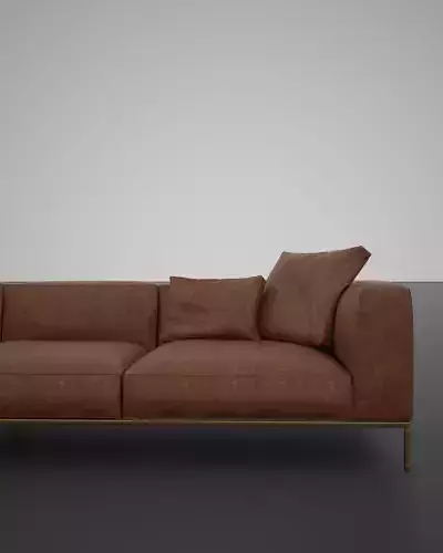 Free L-Sofa for SketchUp