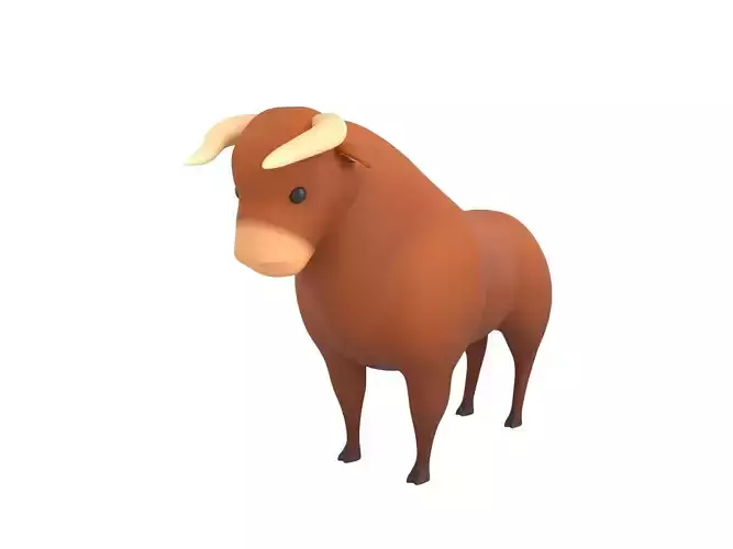 Cartoon Bull