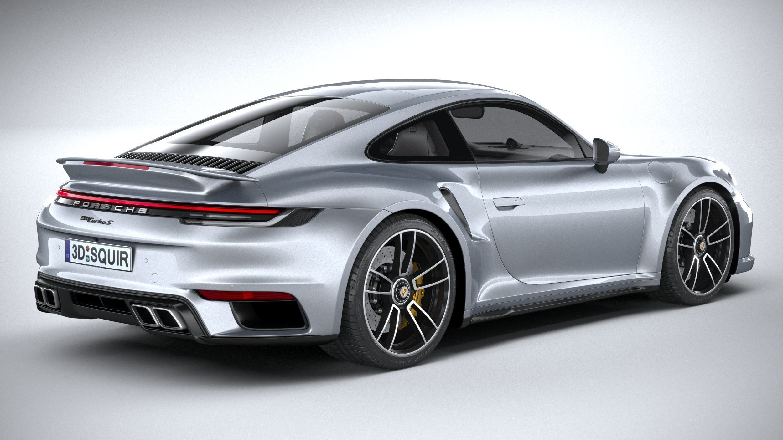 Porsche 911 Turbo S 2021 3D model_17