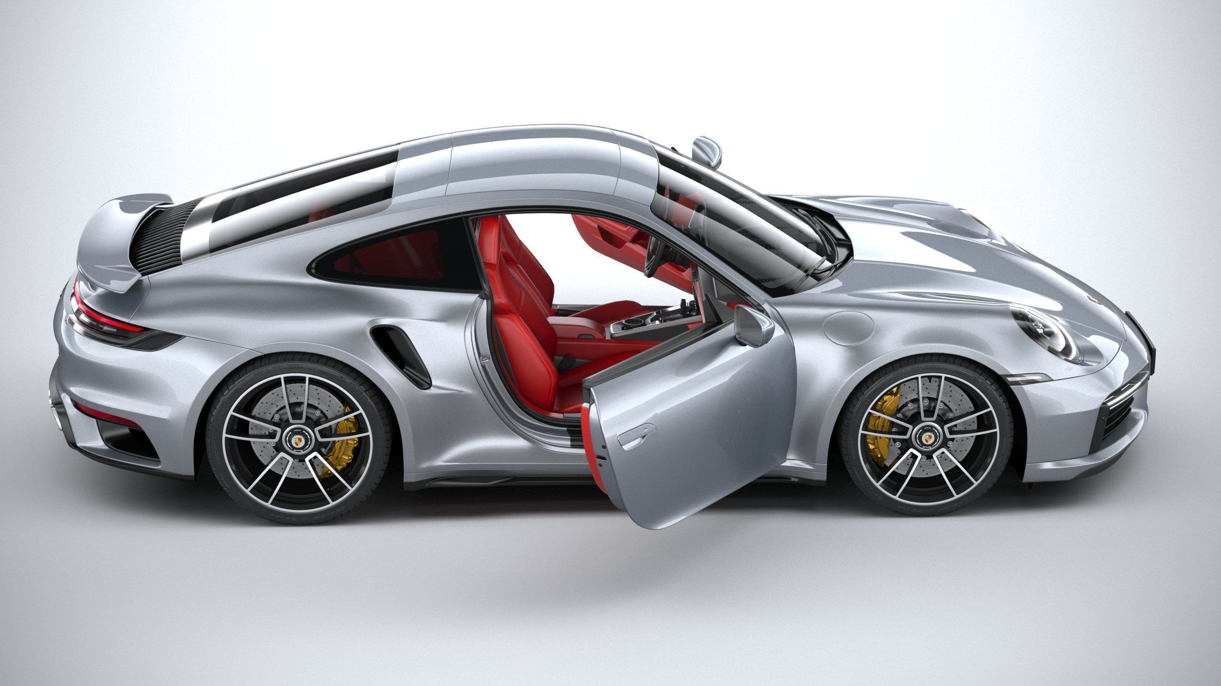 Porsche 911 Turbo S 2021 3D model_24