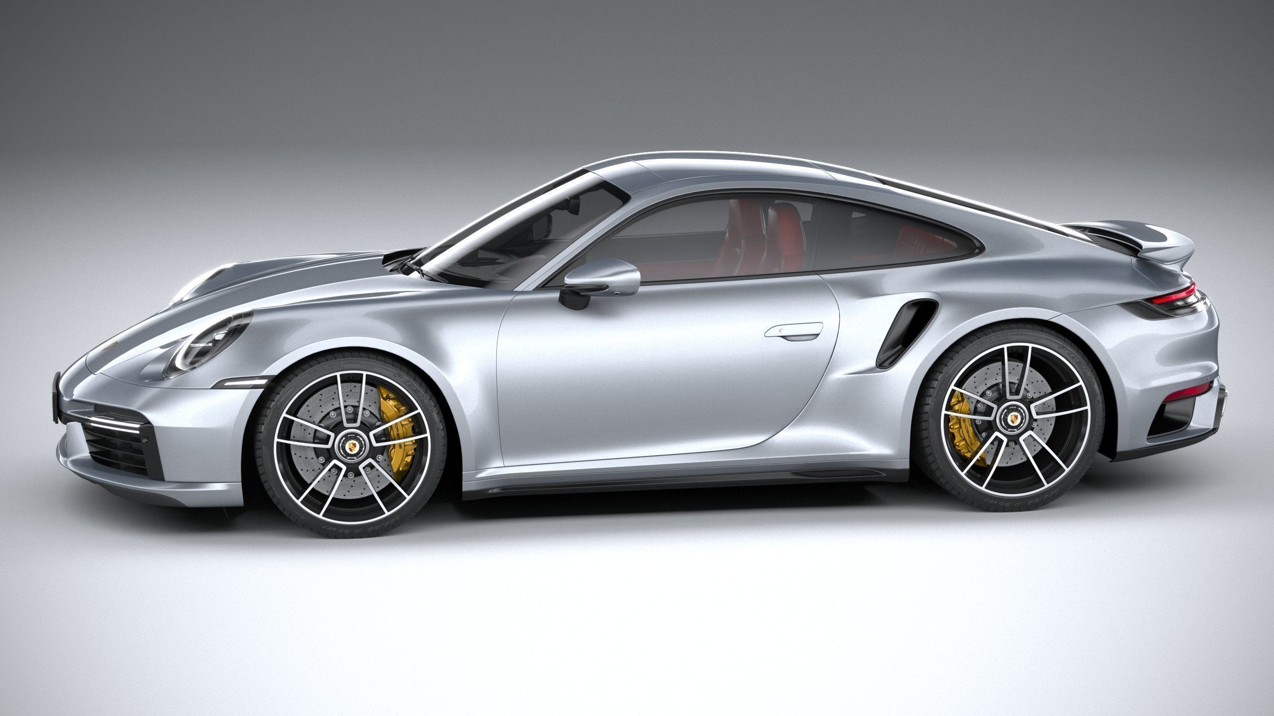 Porsche 911 Turbo S 2021 3D model_8