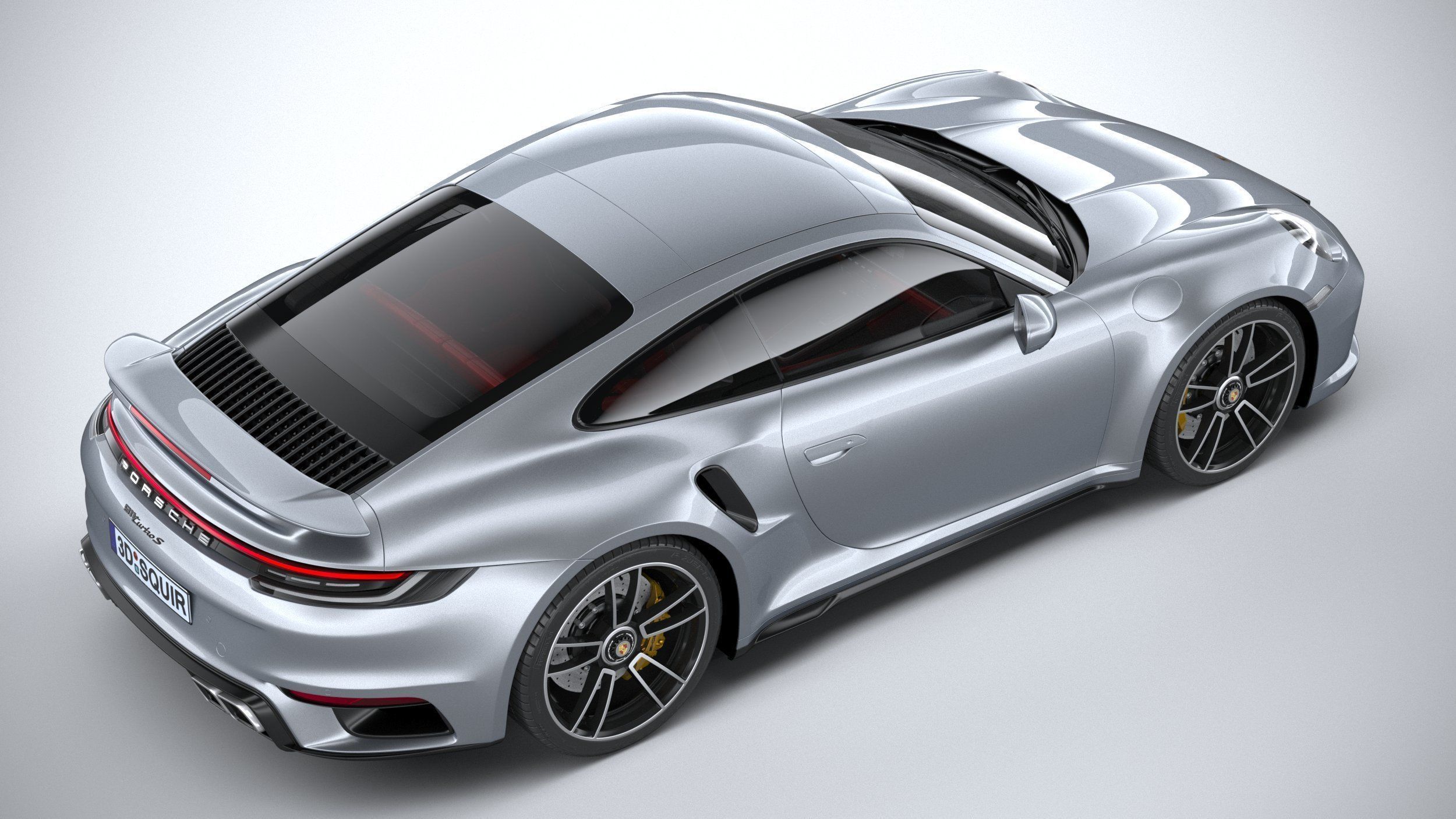 Porsche 911 Turbo S 2021 3D model_10