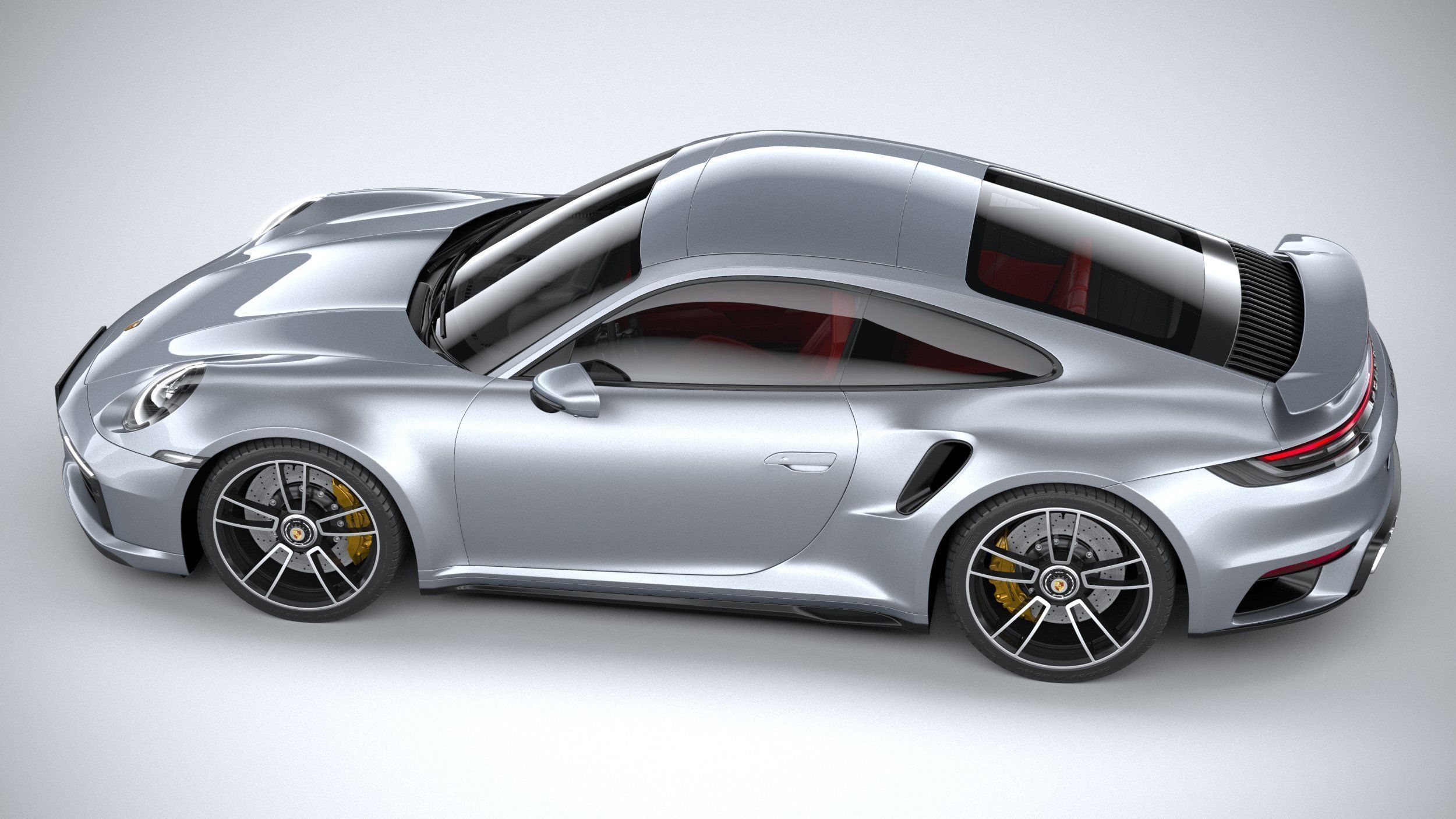 Porsche 911 Turbo S 2021 3D model_9