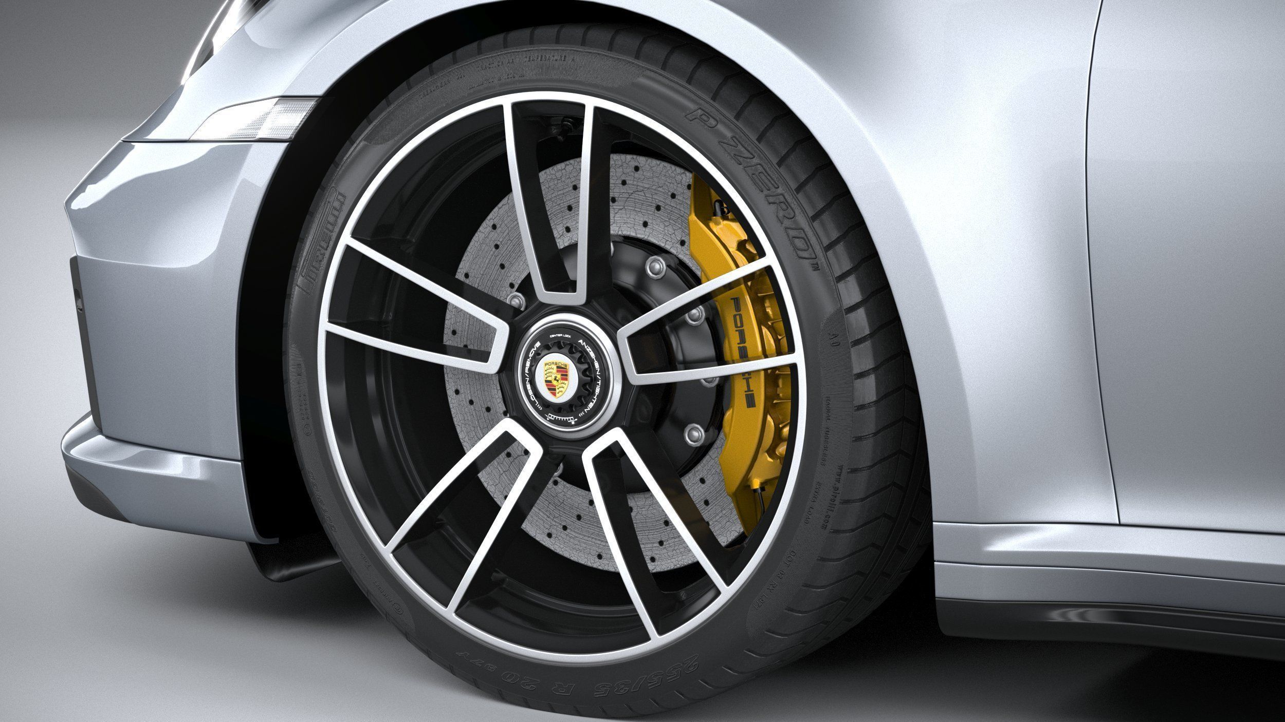 Porsche 911 Turbo S 2021 3D model_16