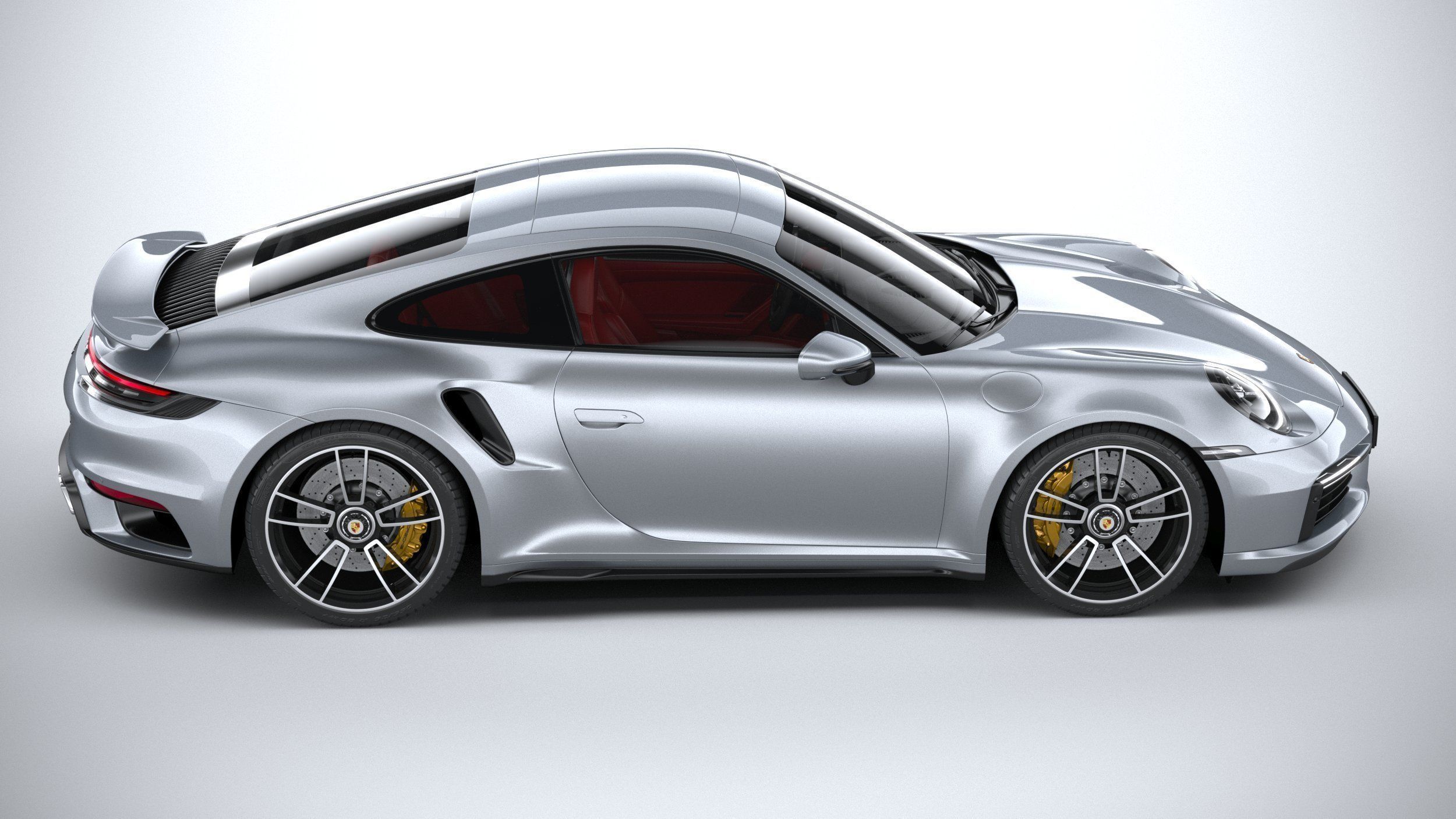 Porsche 911 Turbo S 2021 3D model_11