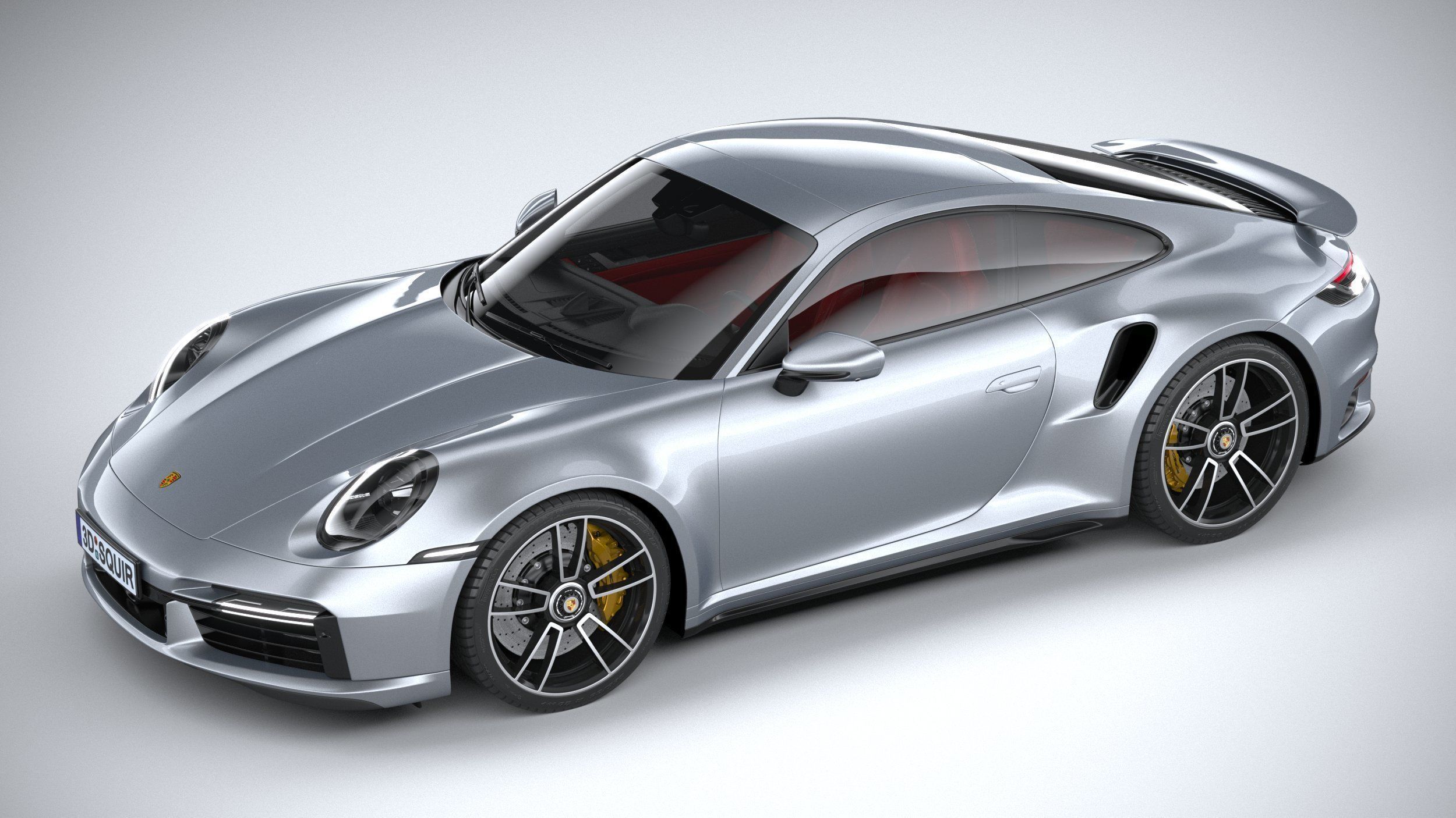 Porsche 911 Turbo S 2021 3D model_7