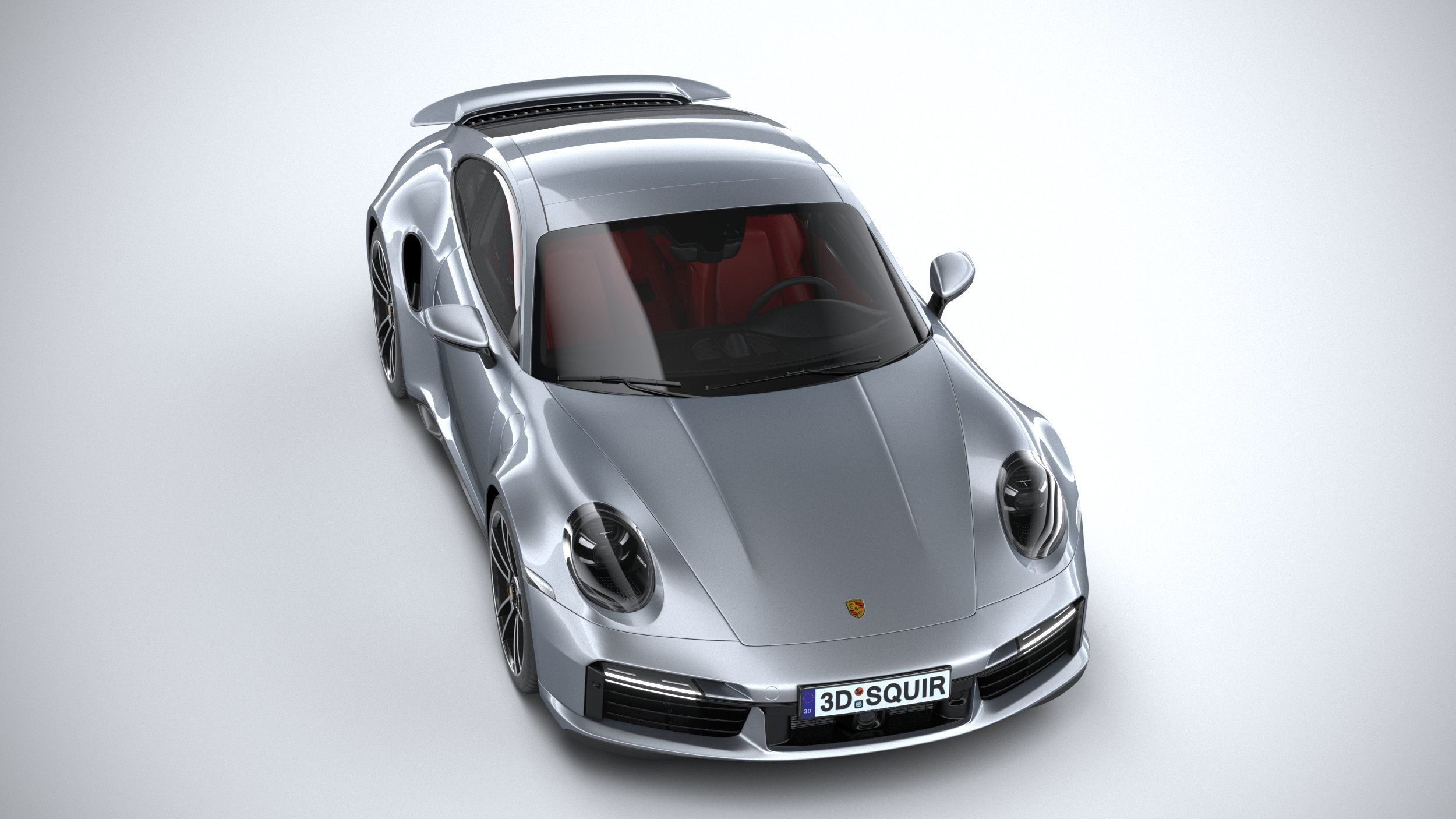 Porsche 911 Turbo S 2021 3D model_12