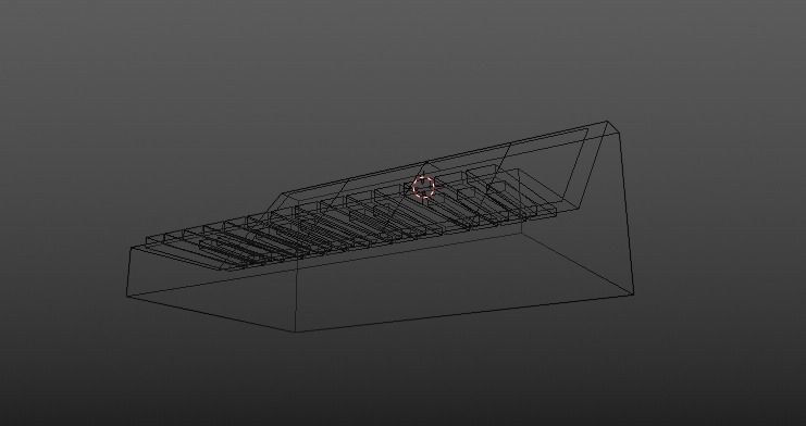 MOOG BASS SYNTH Low-poly 3D model_3