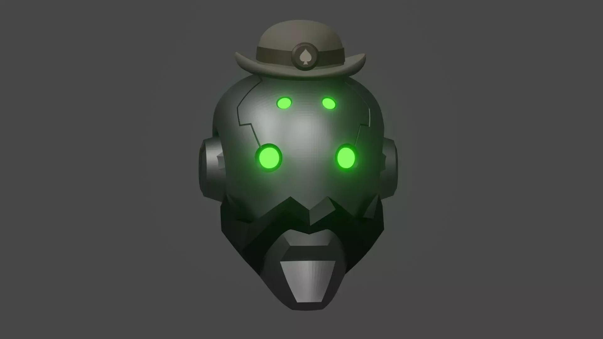 ashe bob overwatch cosplay helmet Free 3D print model