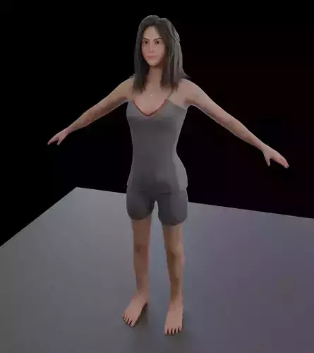 Alisa 3d model by Calvinhtr