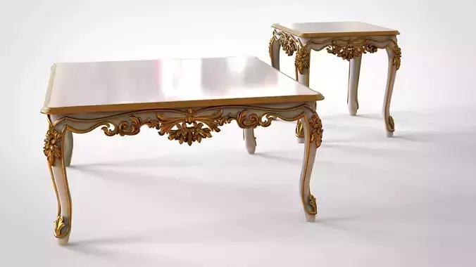 Table Luxury for FURNITURE 3D model