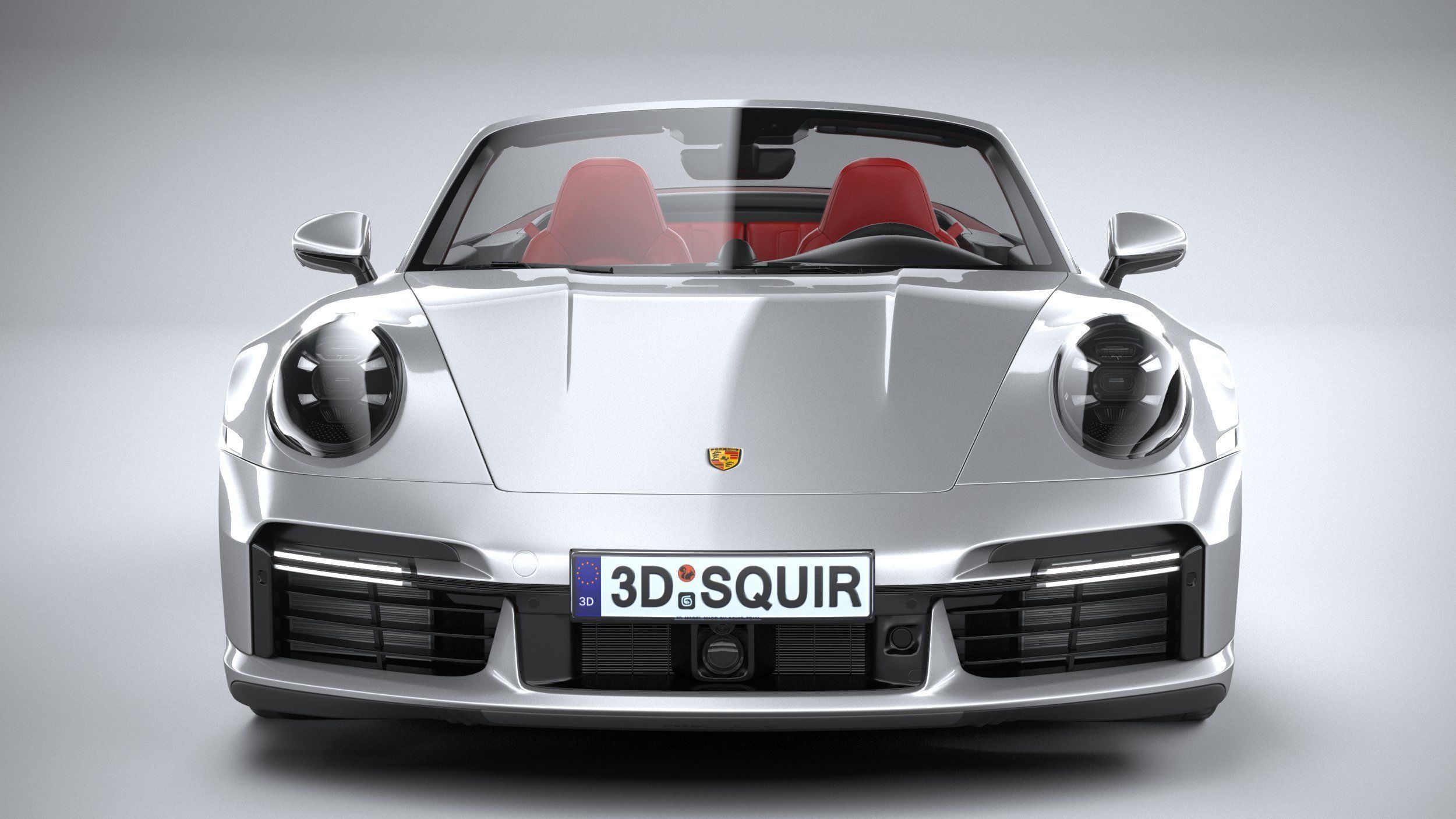 Porsche 911 Turbo S Cabrio 2021 3D model_13