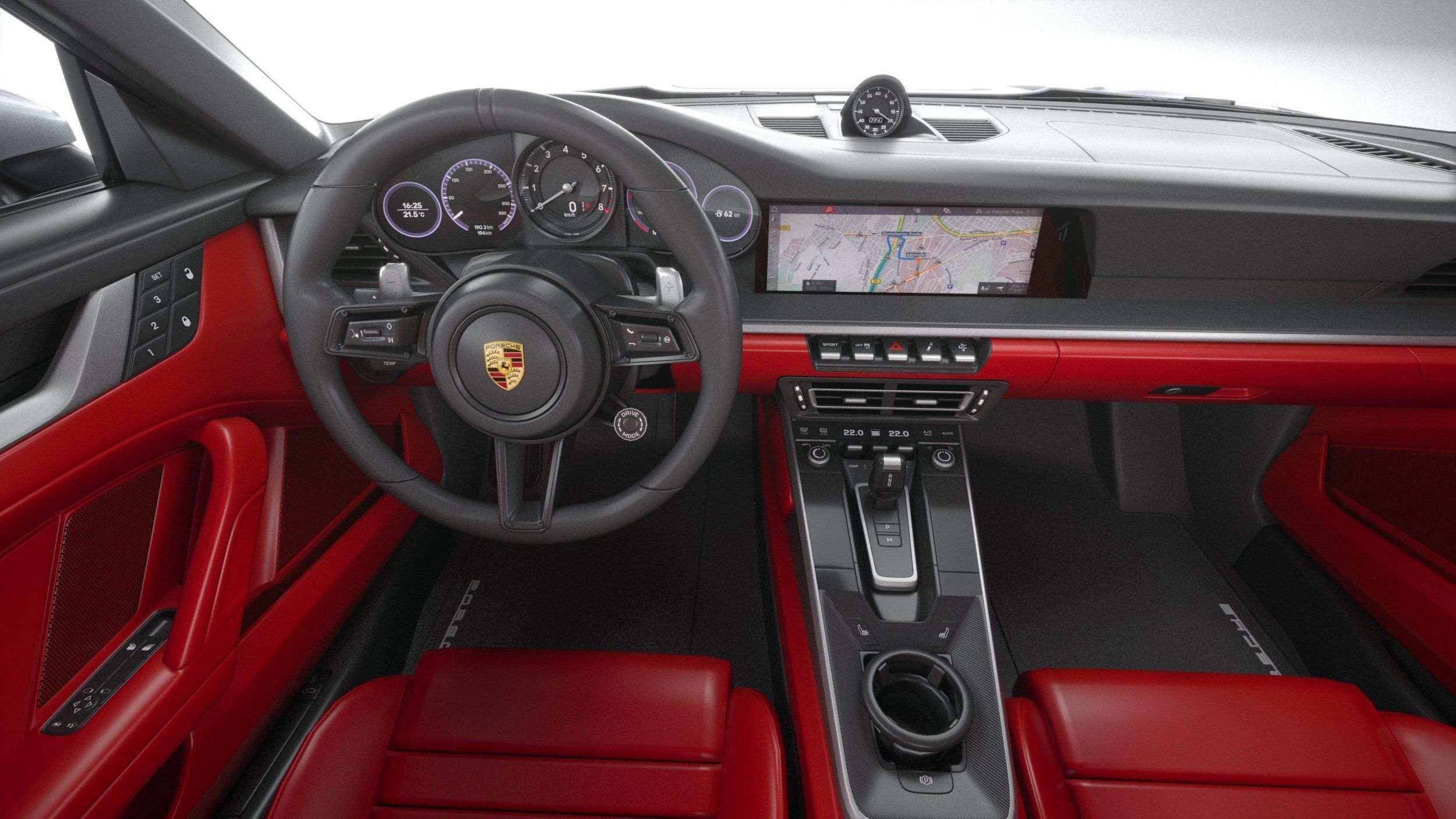 Porsche 911 Turbo S Cabrio 2021 3D model_34