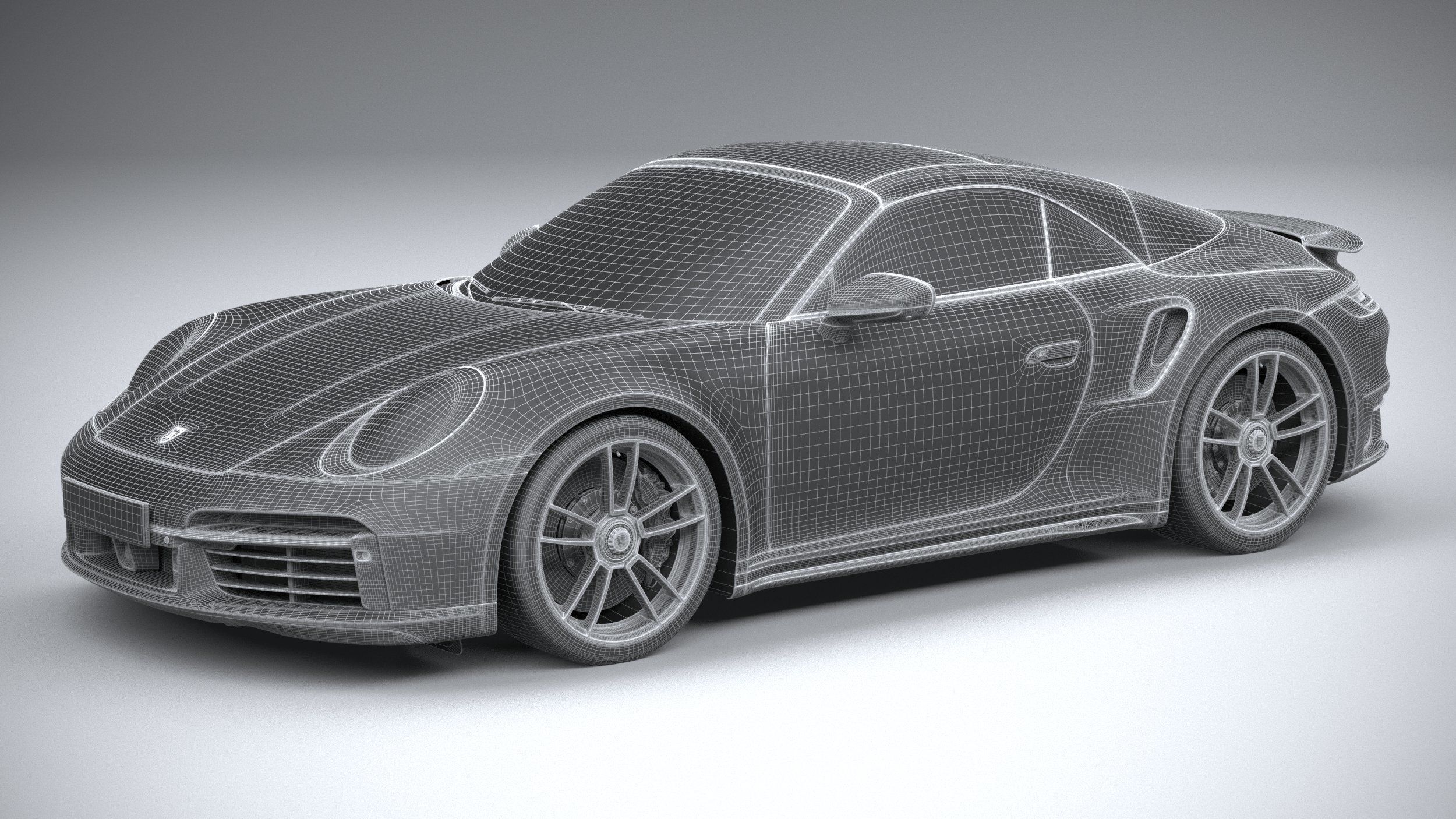 Porsche 911 Turbo S Cabrio 2021 3D model_41