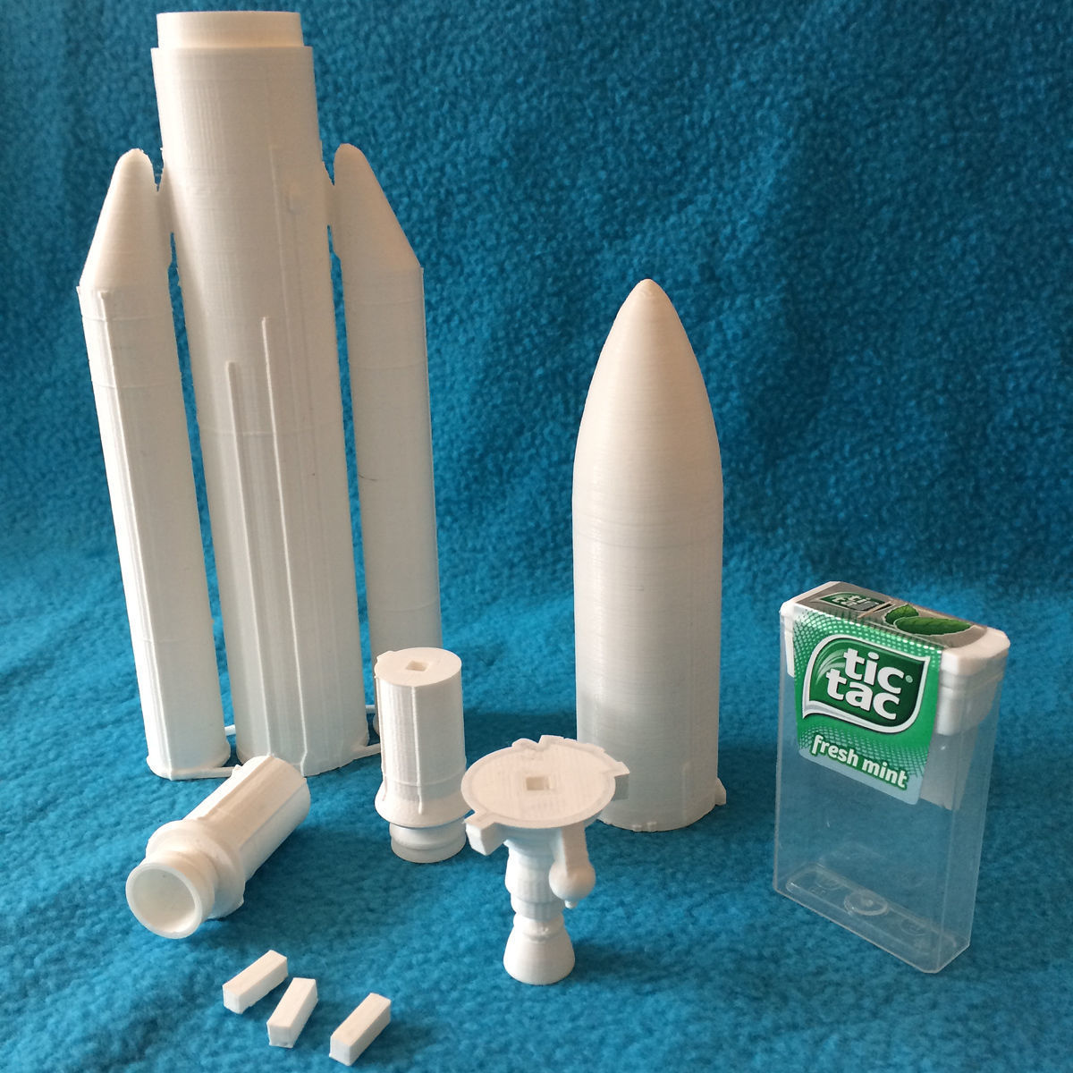 Ariane 5 rocket 3D print model_6