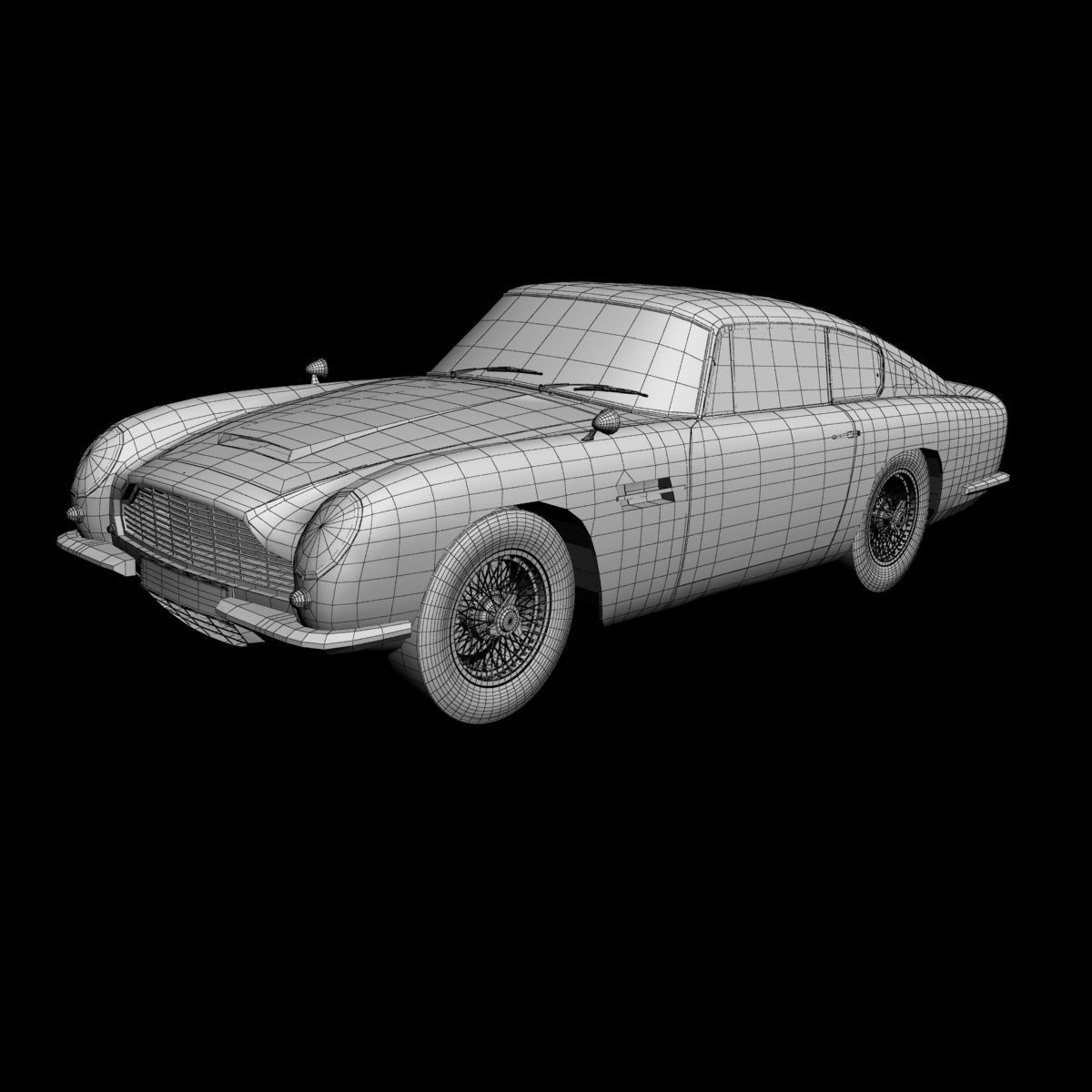 Aston Martin DB6 3D model_13