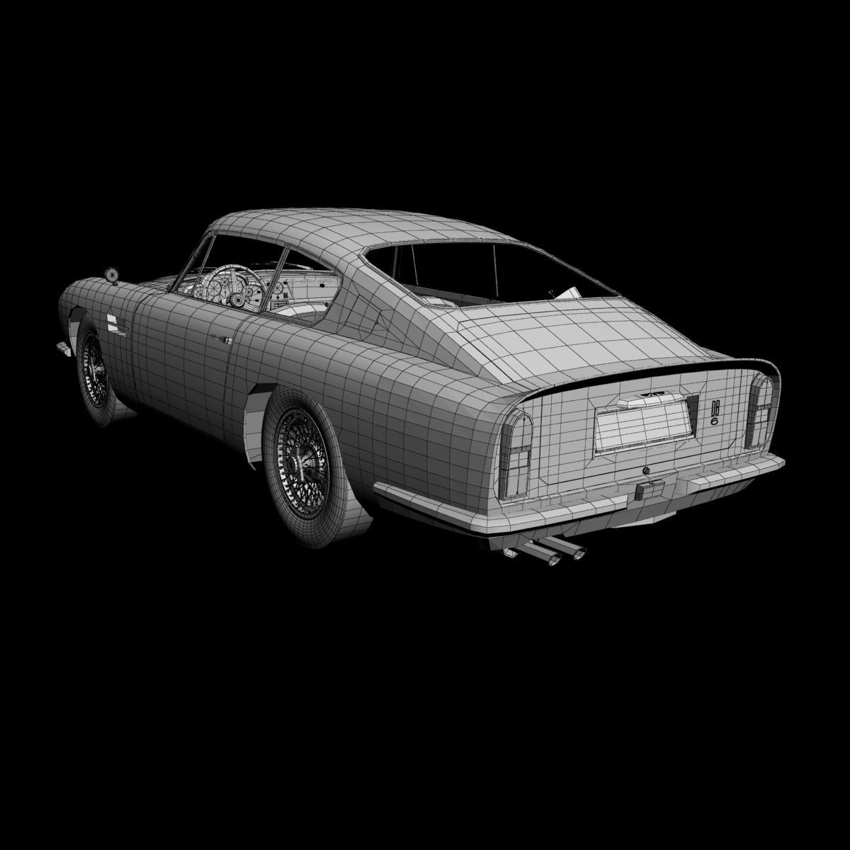 Aston Martin DB6 3D model_15