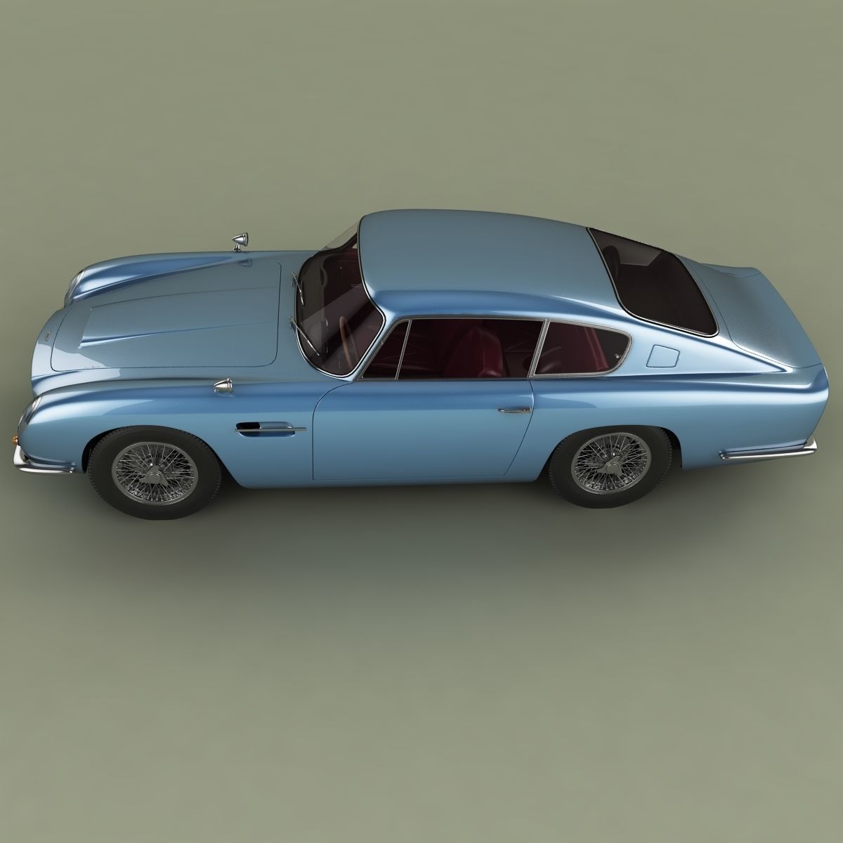 Aston Martin DB6 3D model_6