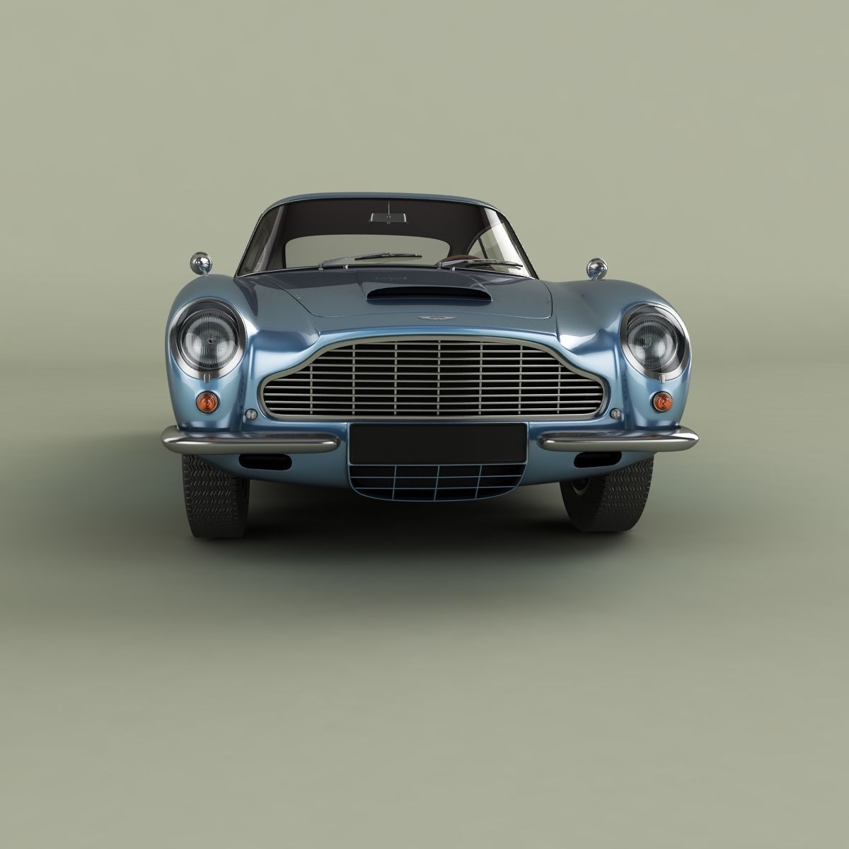 Aston Martin DB6 3D model_4