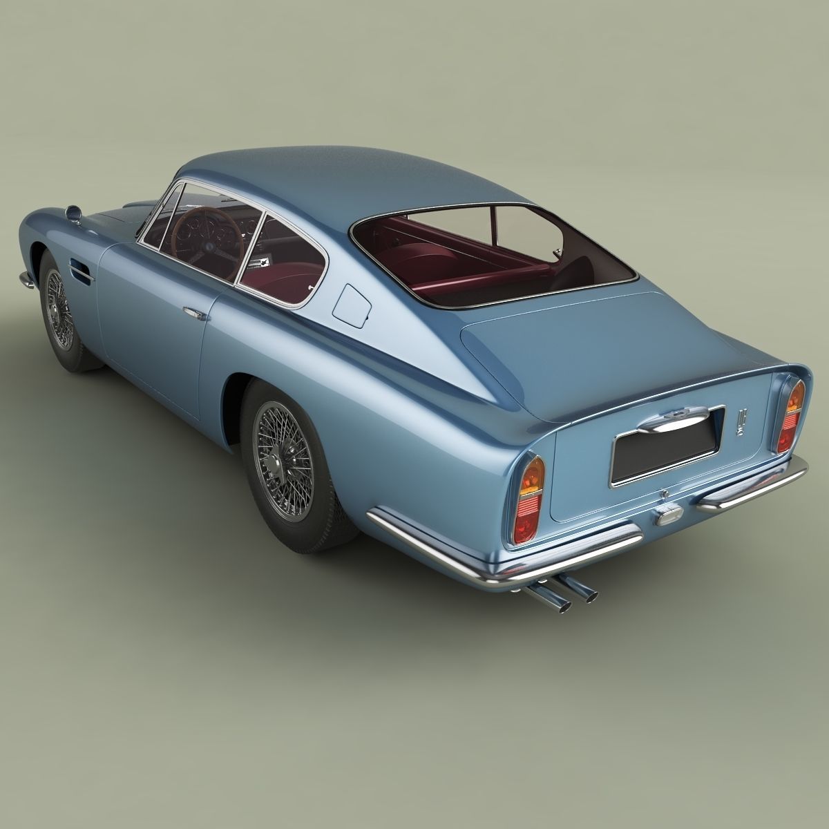 Aston Martin DB6 3D model_7