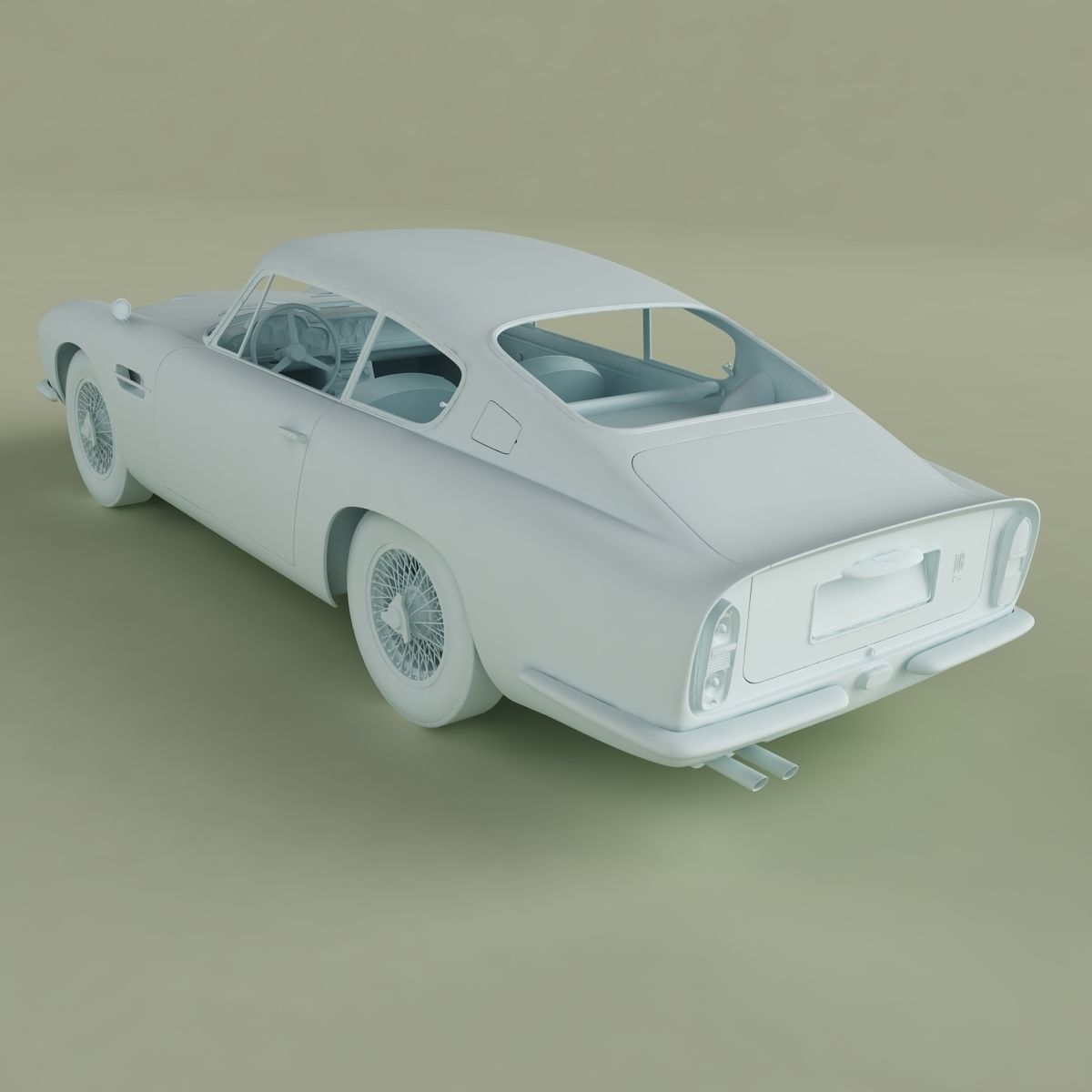 Aston Martin DB6 3D model_12