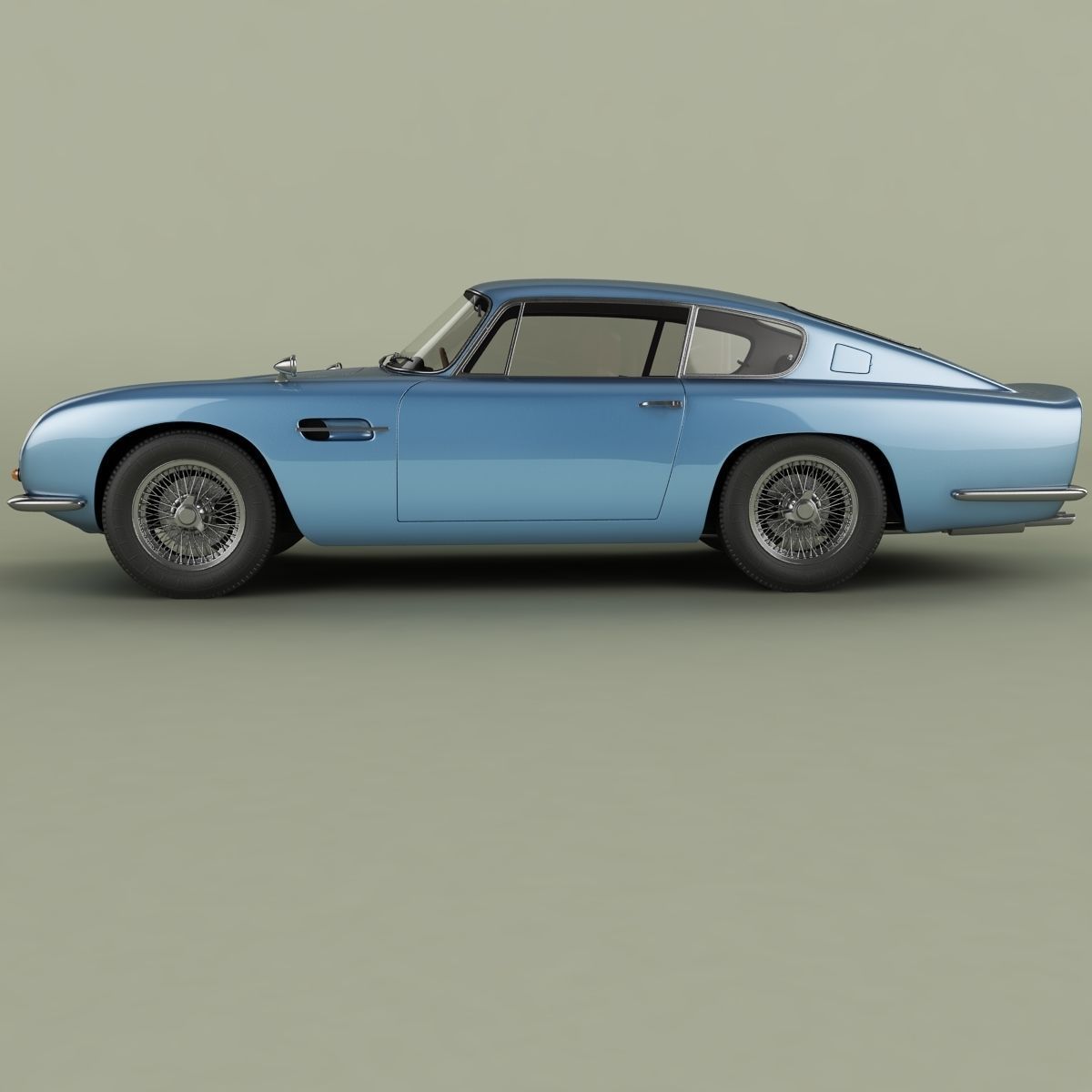 Aston Martin DB6 3D model_1
