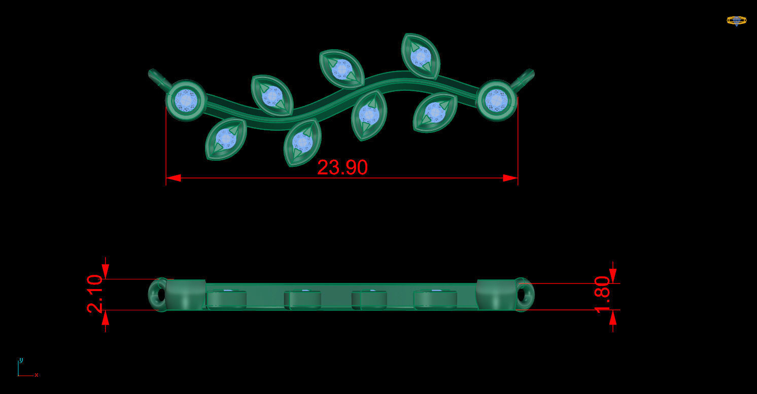 Pendant 5a 3D print model_6
