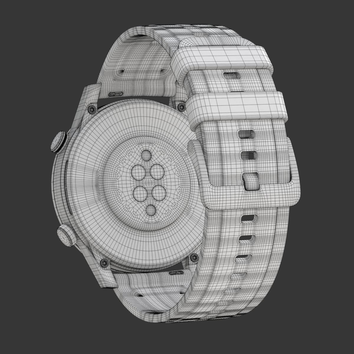 Honor Magic Watch 2 3D model_34