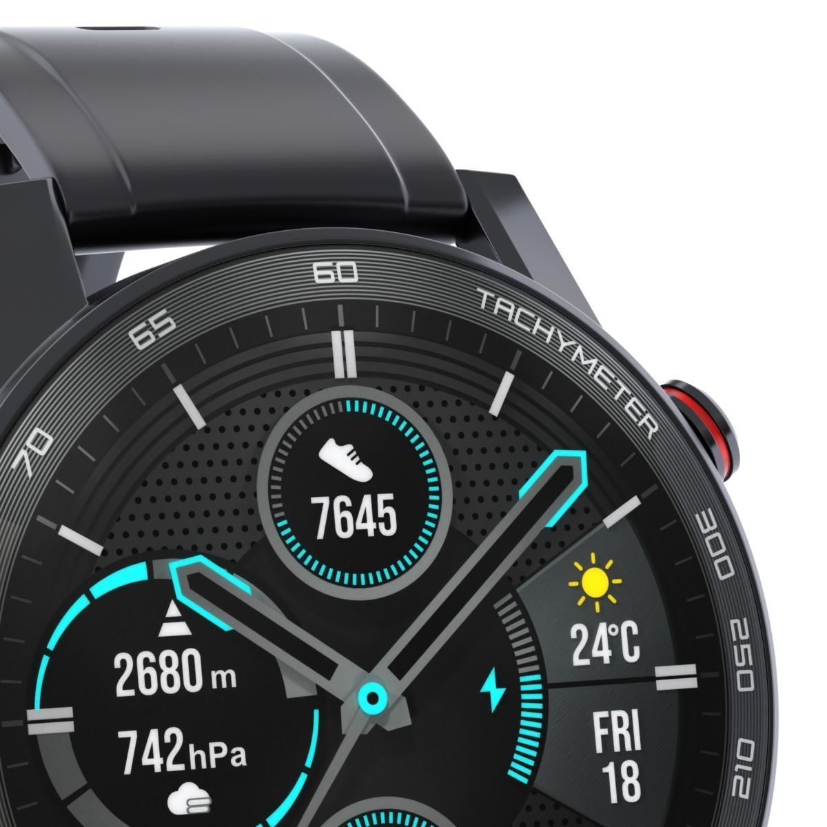 Honor Magic Watch 2 3D model_12