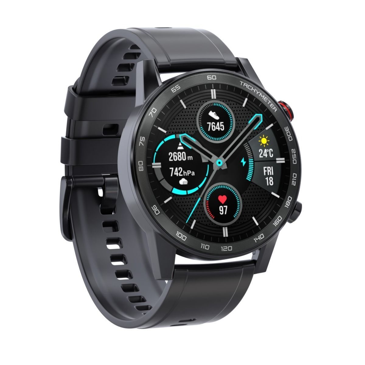 Honor Magic Watch 2 3D model_1