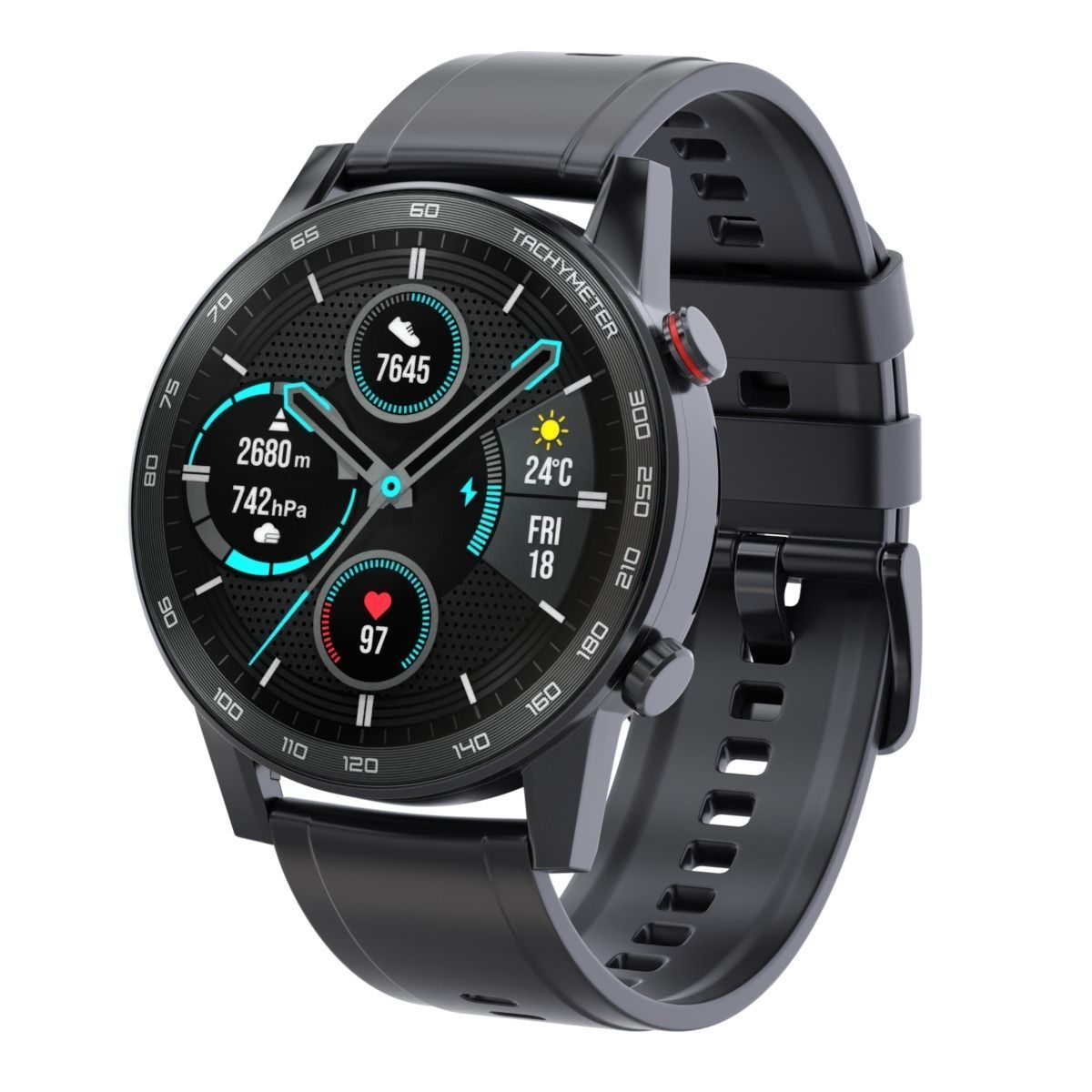 Honor Magic Watch 2 3D model_6