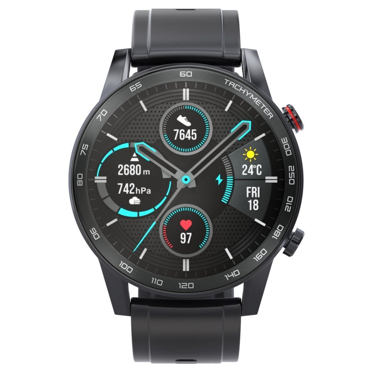 Honor Magic Watch 2 3D model_7