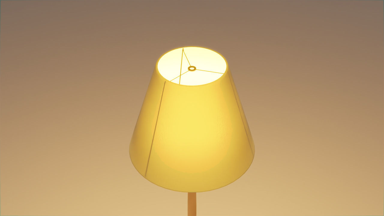 Floor Lamp Free 3D model_3