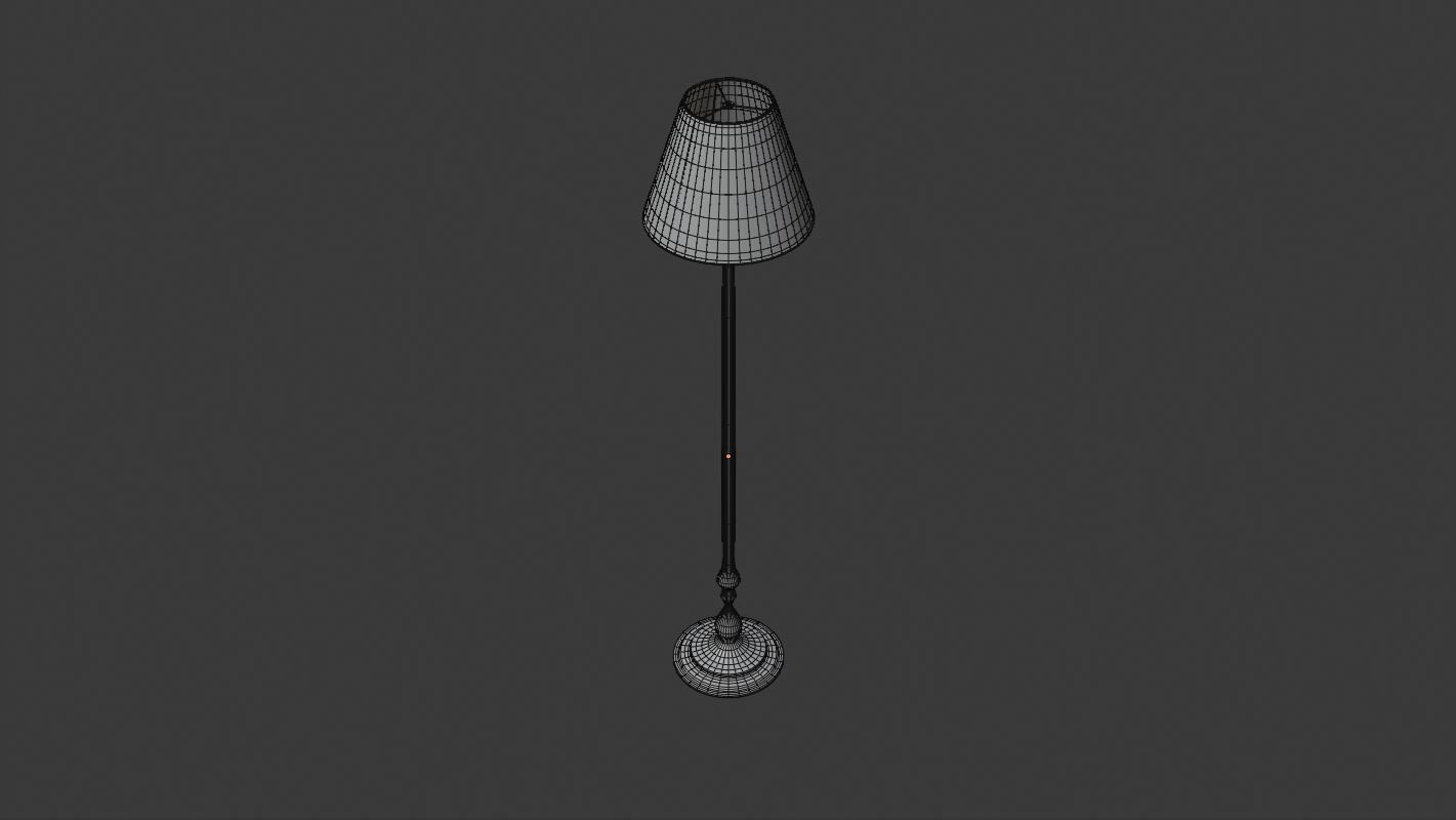 Floor Lamp Free 3D model_4
