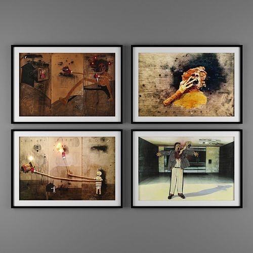 frame artwork Free 3D model
