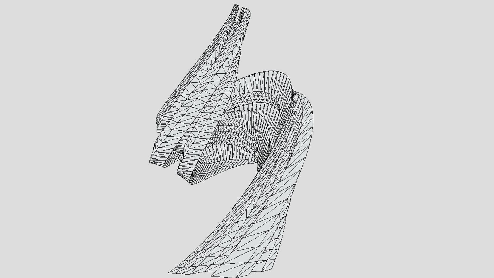 Curly Tower 3D model_6