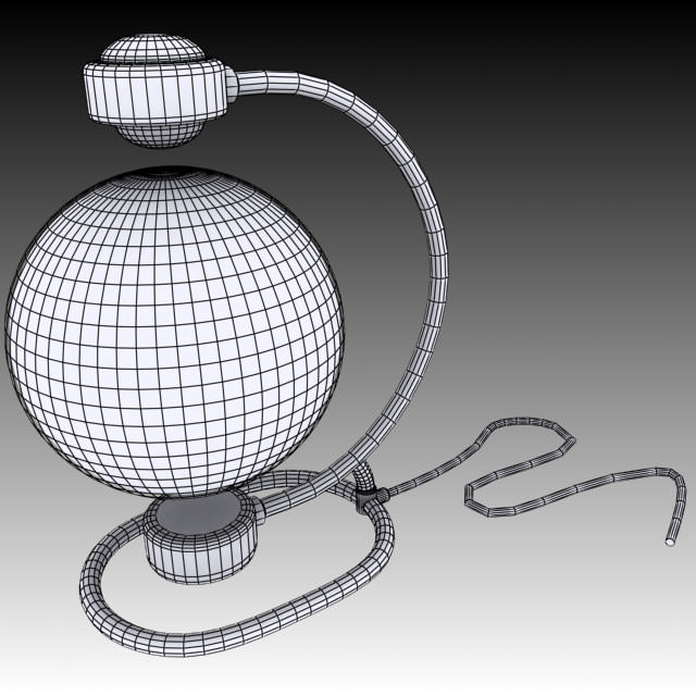 Magnetic Globe 3D model_3