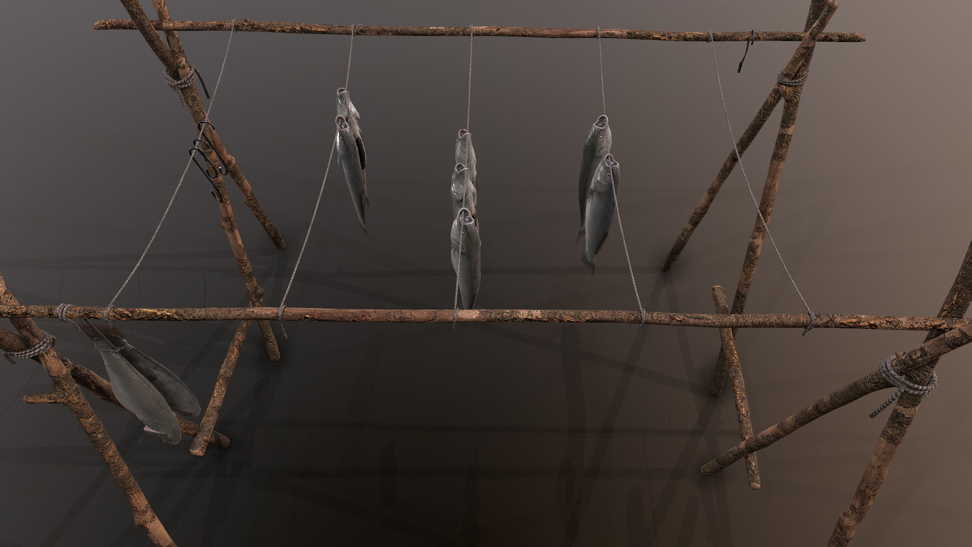 Fish Rack 3D model_5