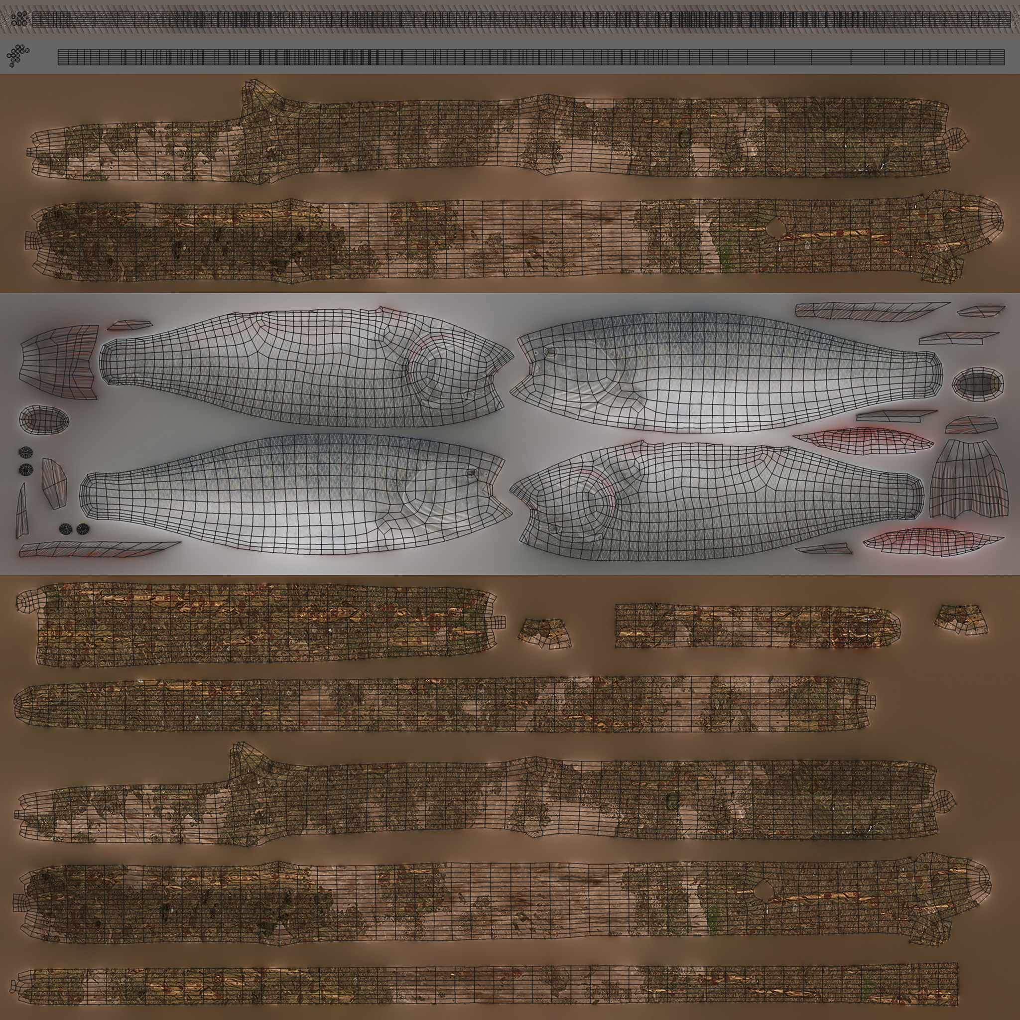 Fish Rack 3D model_10