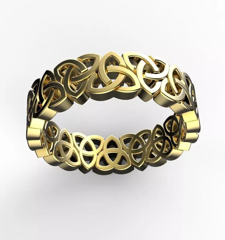 celtic ring 3D print model