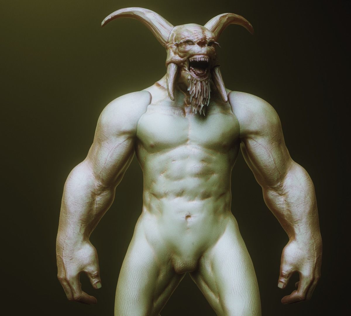 ARMS - 33 Creature arms OBJs and Zbrush IMM 3D model_46