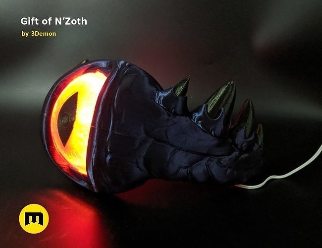Gift of NZoth  World of Warcraft 3D print model