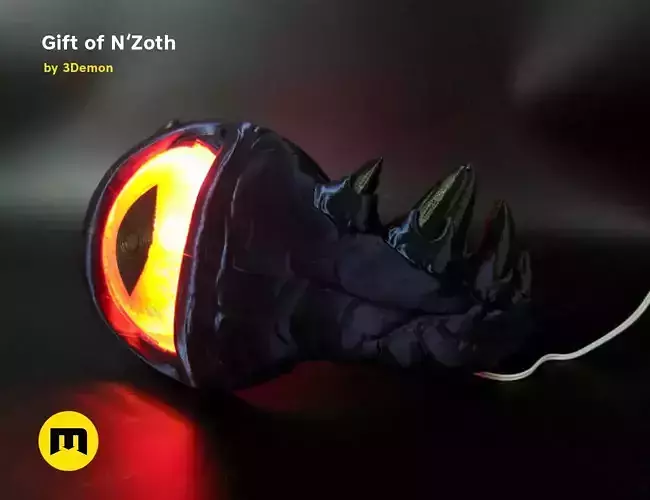 Gift of NZoth  World of Warcraft 3D print model