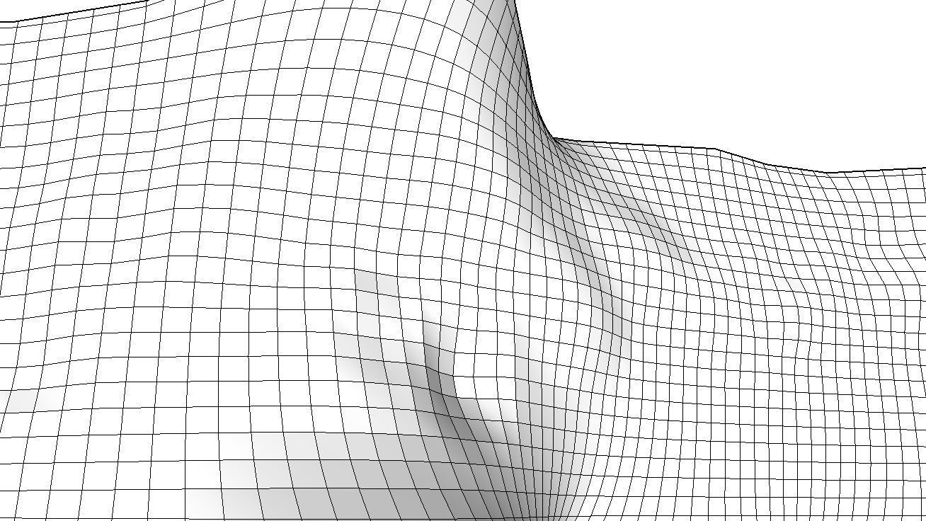 CANYON slope of mountain Free low-poly 3D model_22